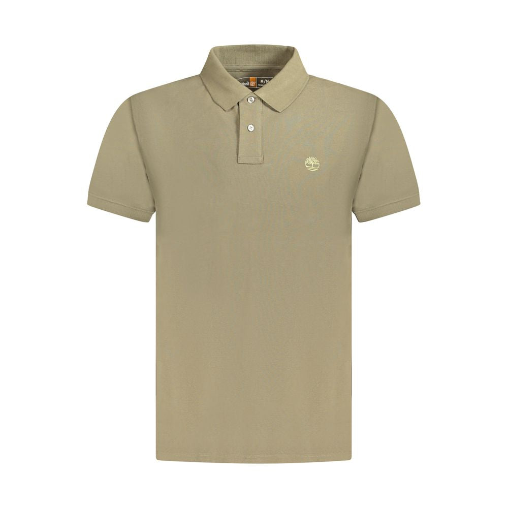 Polo Shirt en Coton Marron pour Homme Timberland