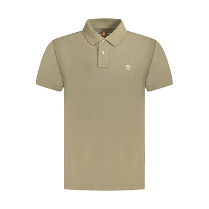 Polo Shirt en Coton Marron pour Homme Timberland