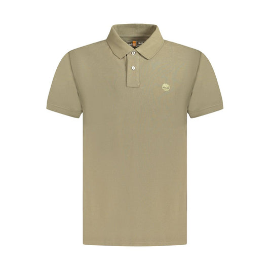 Polo Shirt en Coton Marron pour Homme Timberland