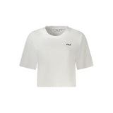 T-shirt Fila Locri Blanc en Coton pour Femmes