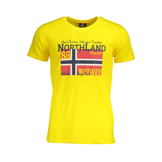 Noorwegen 1963 Geel Katoenen Heren T-Shirt