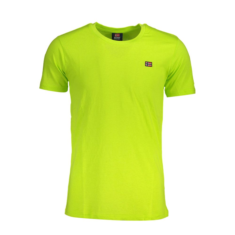 T-shirt homme en coton jaune, Norvège 1963