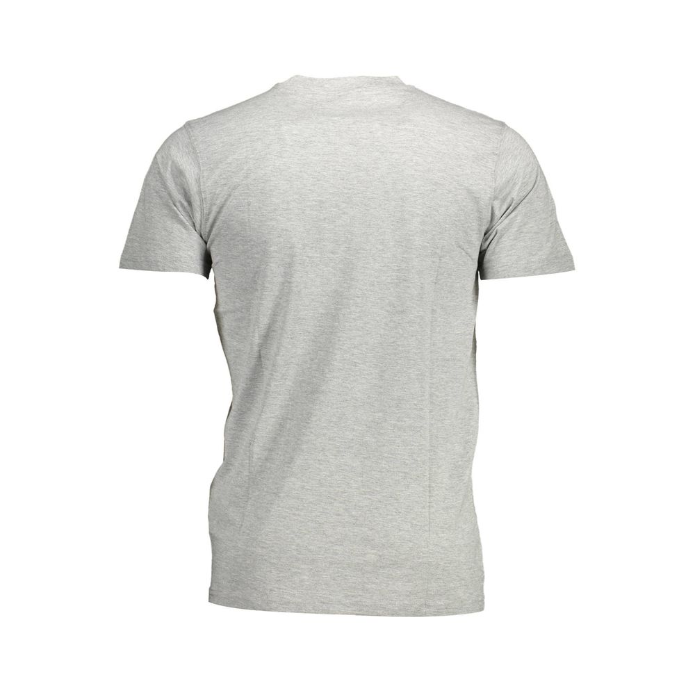 T-shirt homme en coton marron Sergio Tacchini