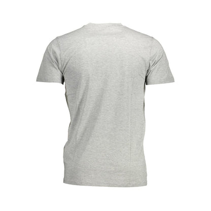 T-shirt homme en coton marron Sergio Tacchini