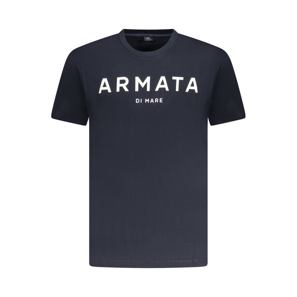 T-shirt Armata Di Mare bleu en coton pour homme