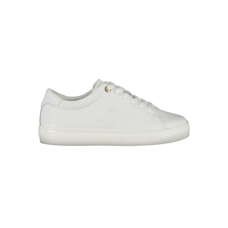 Tommy Hilfiger White Leather Women Sneaker - Élégance et Confort