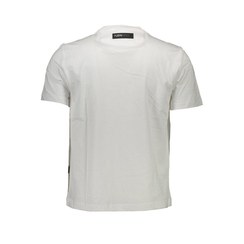 Plein Sport wit katoenen heren T-shirt