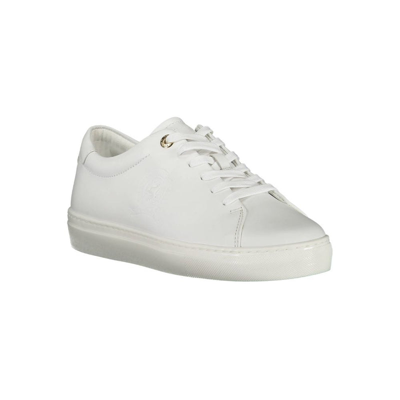 Tommy Hilfiger White Leather Women Sneaker - Élégance et Confort