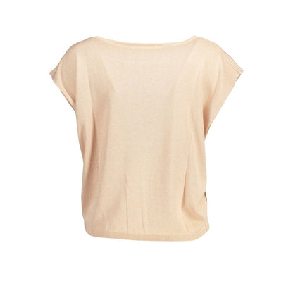 Top femme en polyester rose Kocca