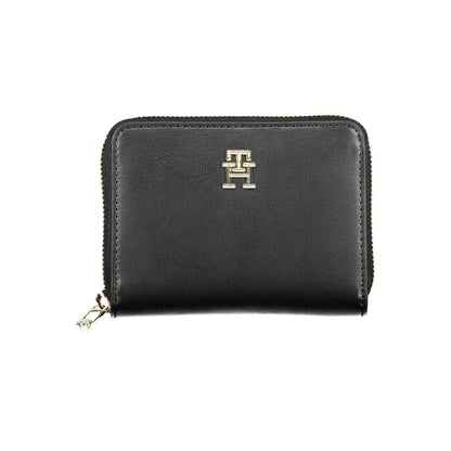Tommy Hilfiger Zwarte Polyethyleen Portemonnee