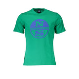 T-shirt homme en coton vert North Sails