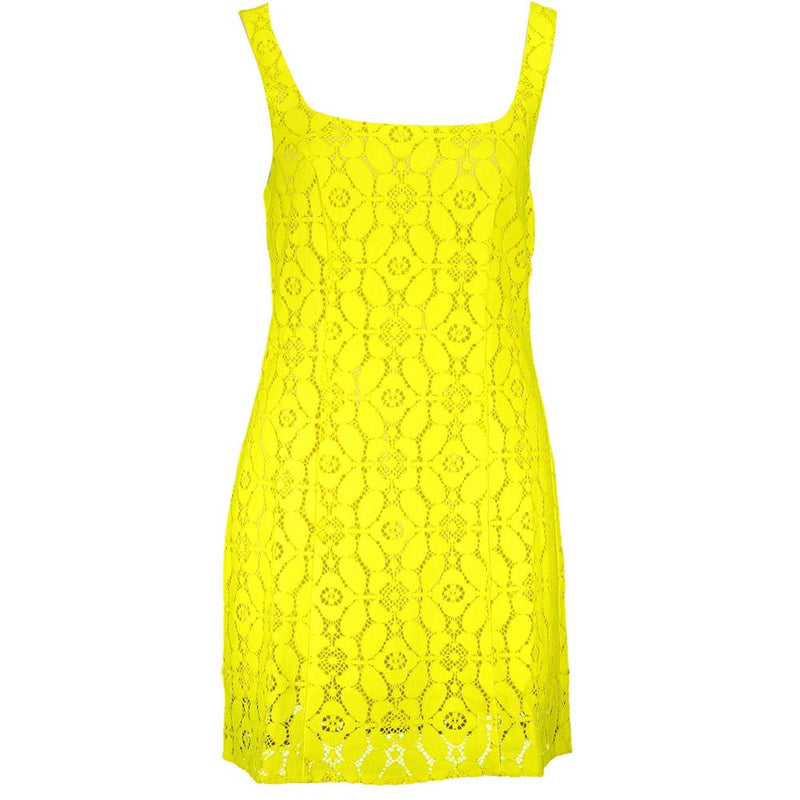 Robe sans manches jaune Desigual pour femme