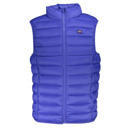 Veste homme en polyamide bleu, Norvège 1963