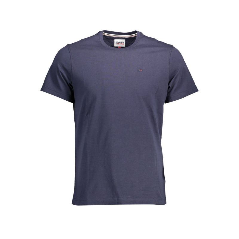 T-shirt en coton bleu Tommy Hilfiger