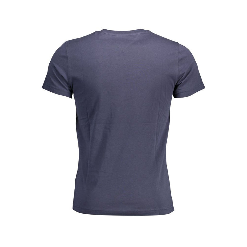 T-shirt en coton bleu Tommy Hilfiger