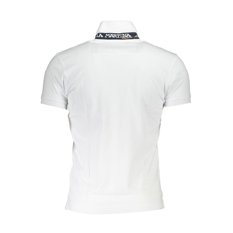 Polo La Martina Sophisticated à la coupe slim avec détails contrastés