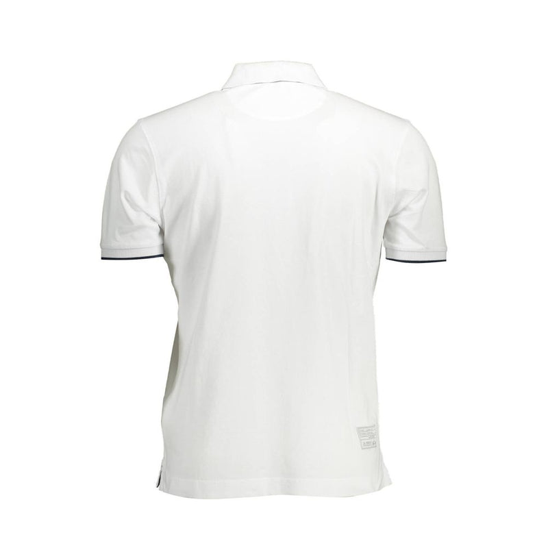 Polo blanc élégant à manches courtes pour homme de La Martina