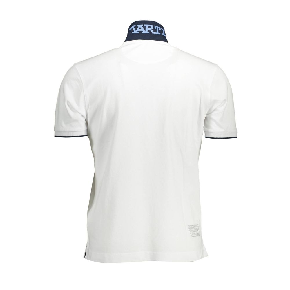 La Martina Polo Shirt Blanc en Coton pour Homme