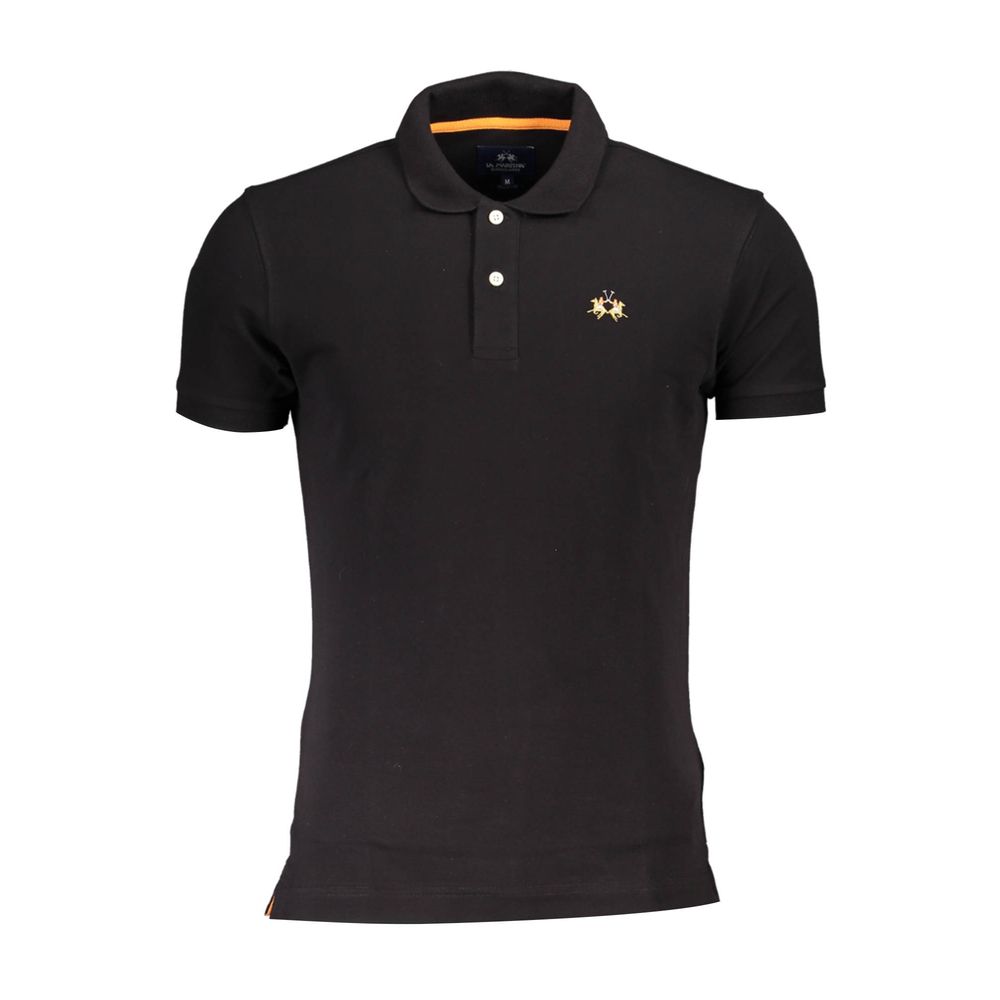 Polo La Martina à détail contrasté, coupe ajustée