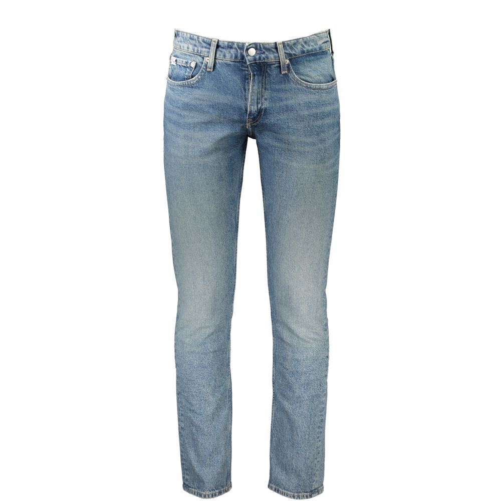 Jeans en coton bleu Calvin Klein pour homme