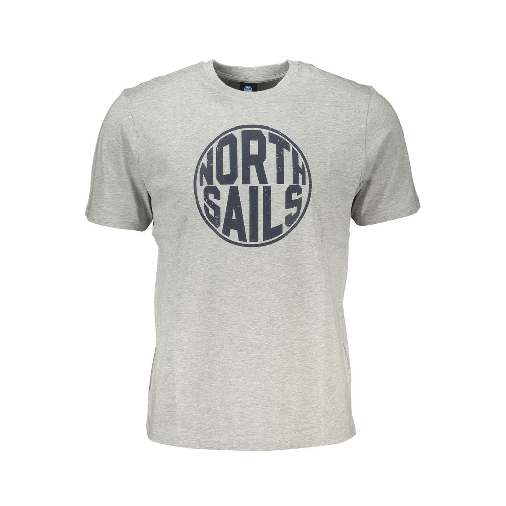 T-shirt homme en coton marron North Sails
