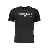 T-shirt en coton noir North Sails