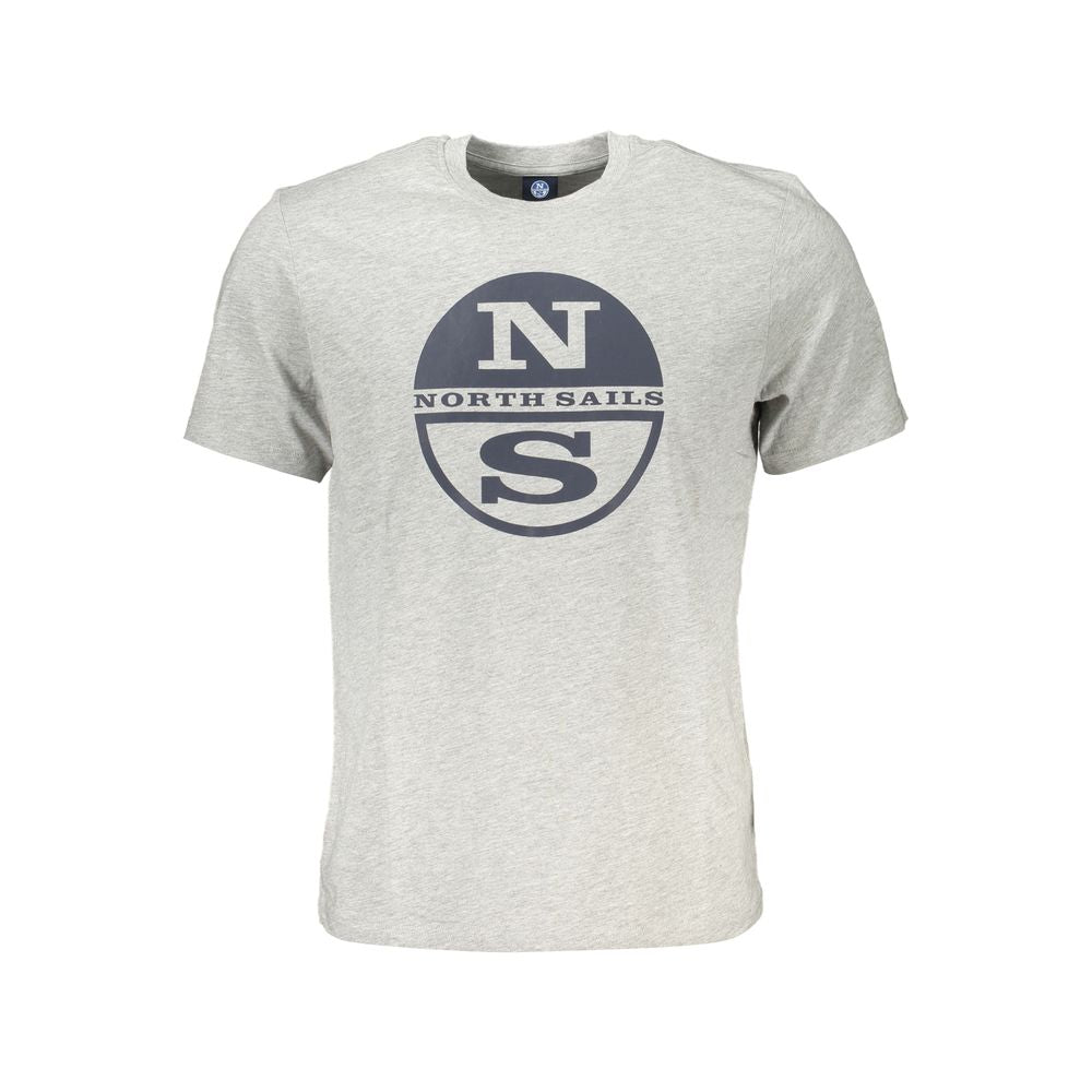 T-shirt homme en coton marron North Sails