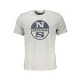 T-shirt homme en coton marron North Sails
