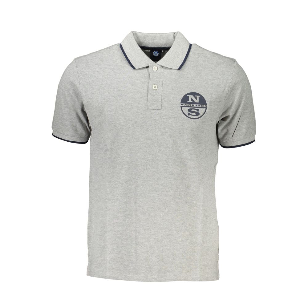 Polo homme en coton marron North Sails