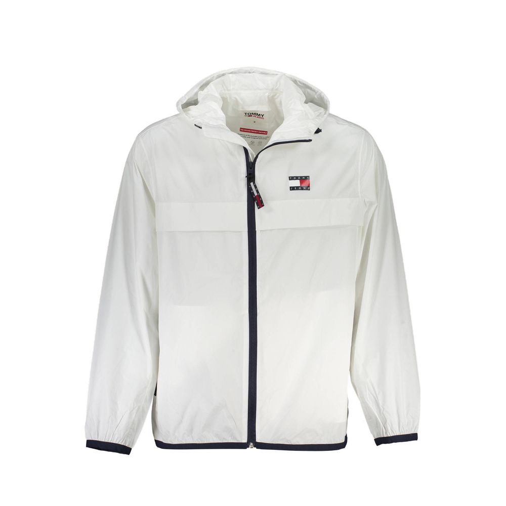 Veste homme Tommy Hilfiger en nylon blanc recyclé