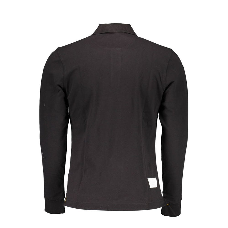 La Martina Polo noir élégant à manches longues pour homme