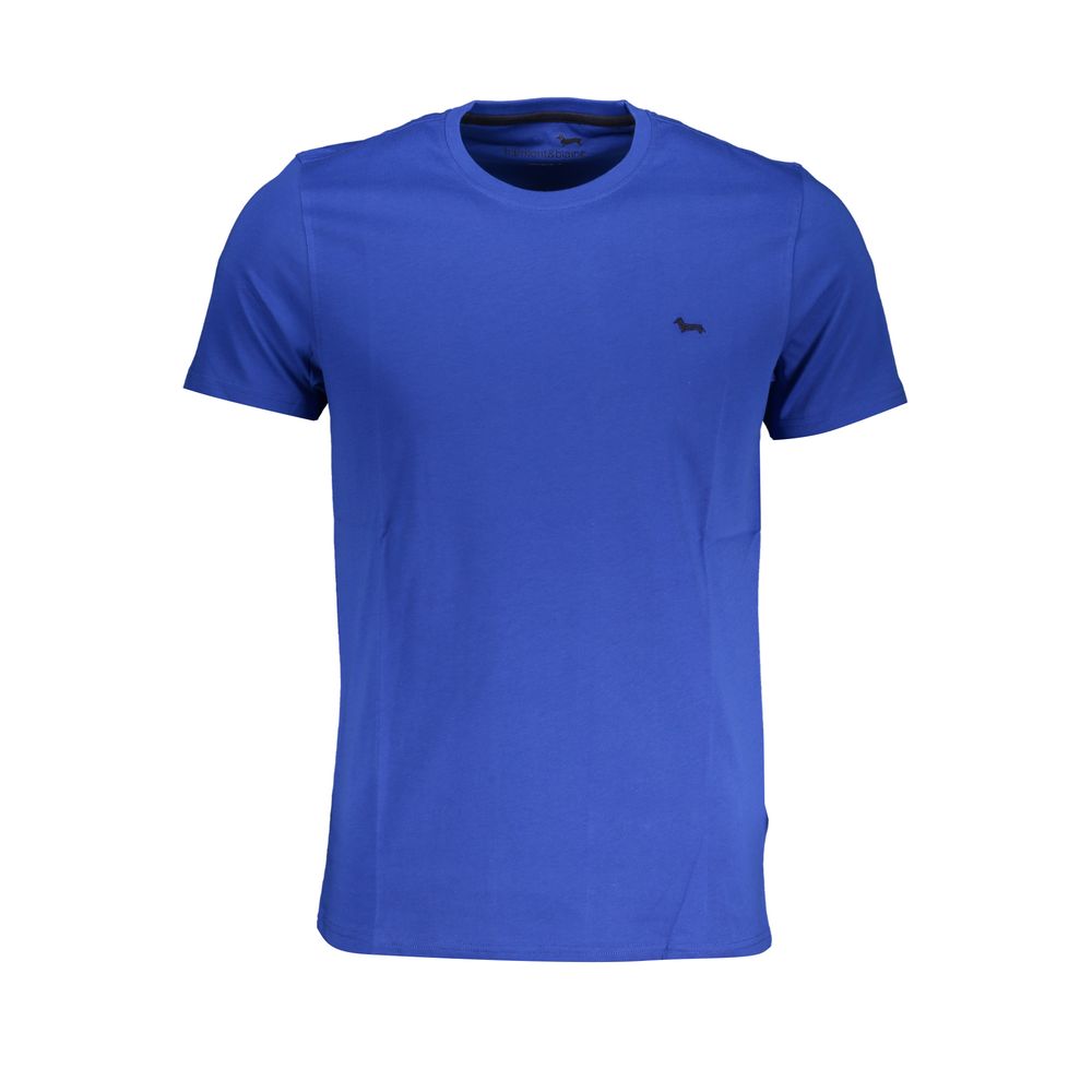 T-shirt en coton bleu de Harmont &amp; Blaine