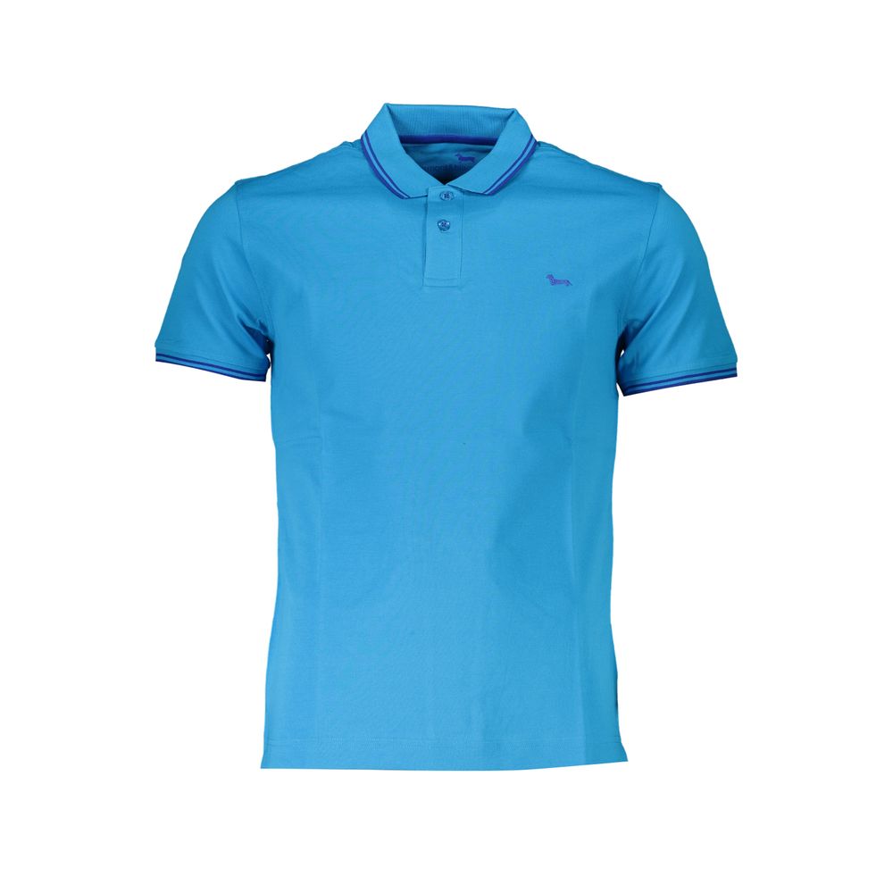Polo en coton bleu clair pour homme de Harmont &amp; Blaine