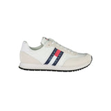 Tommy Hilfiger White Beige Men’s Sneakers - Casual Elegance