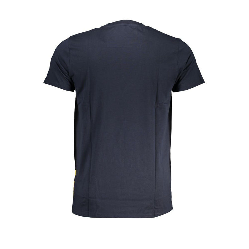 Cavalli Class Blu T-shirt en Coton pour Homme
