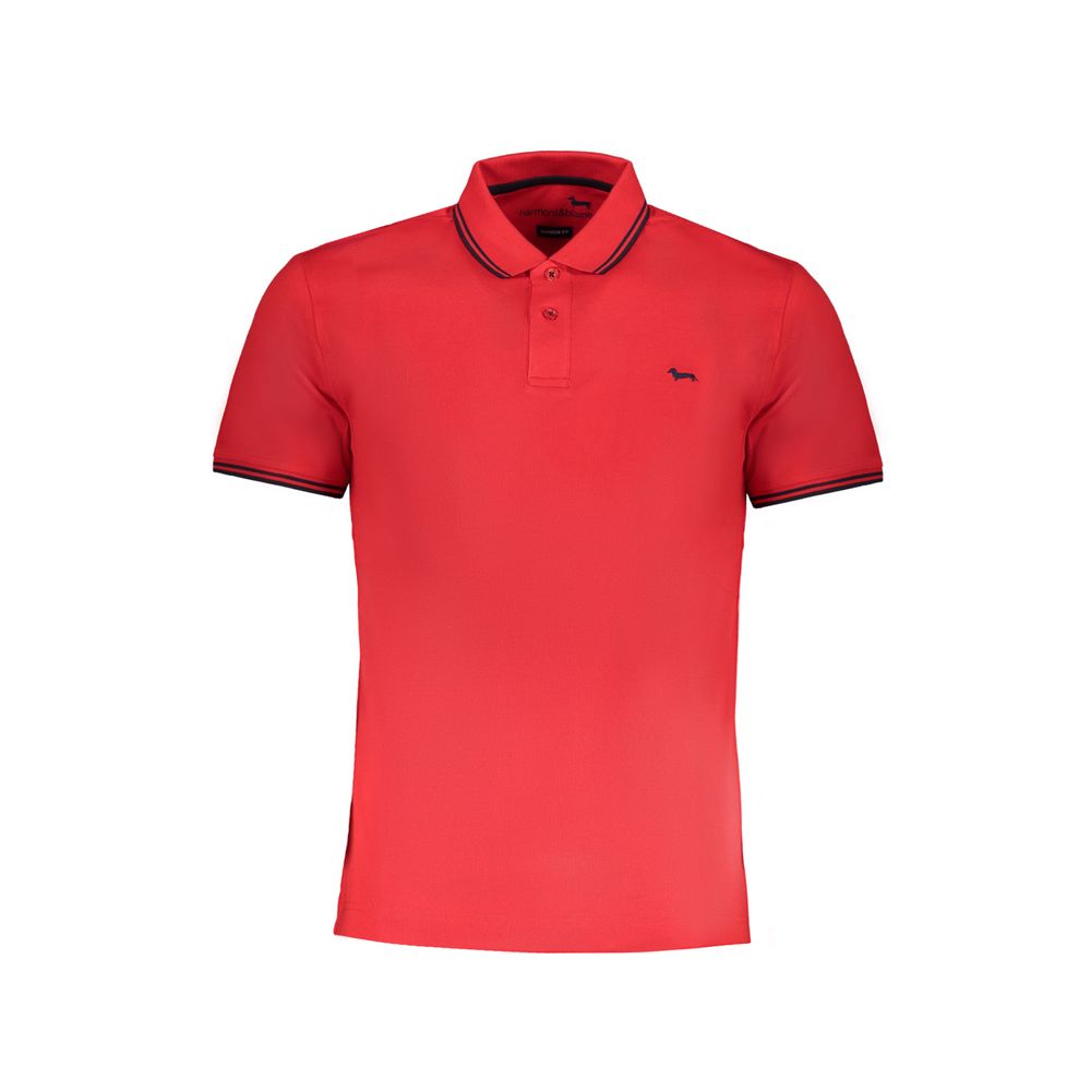 Harmont & Blaine Polo Shirt Rouge en Coton