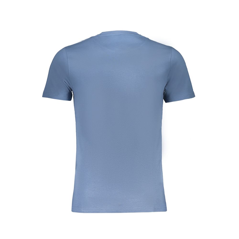 T-shirt en coton bleu de Harmont &amp; Blaine