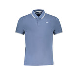Polo en coton bleu de Harmont &amp; Blaine