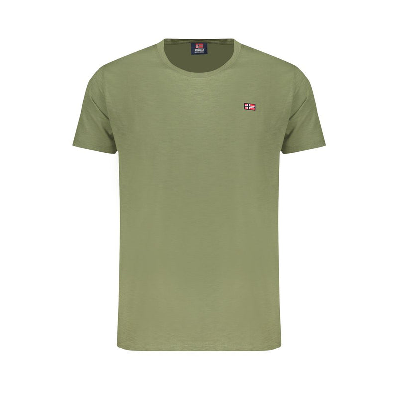 T-shirt en coton vert, Norvège 1963