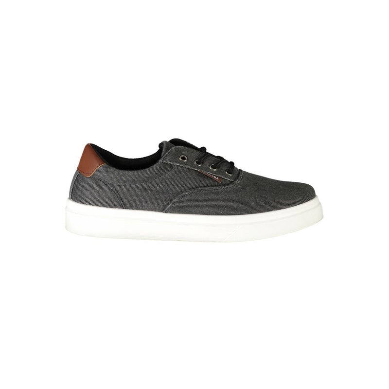 Carrera Black Polyester Sneaker - All-Day Comfort and Style