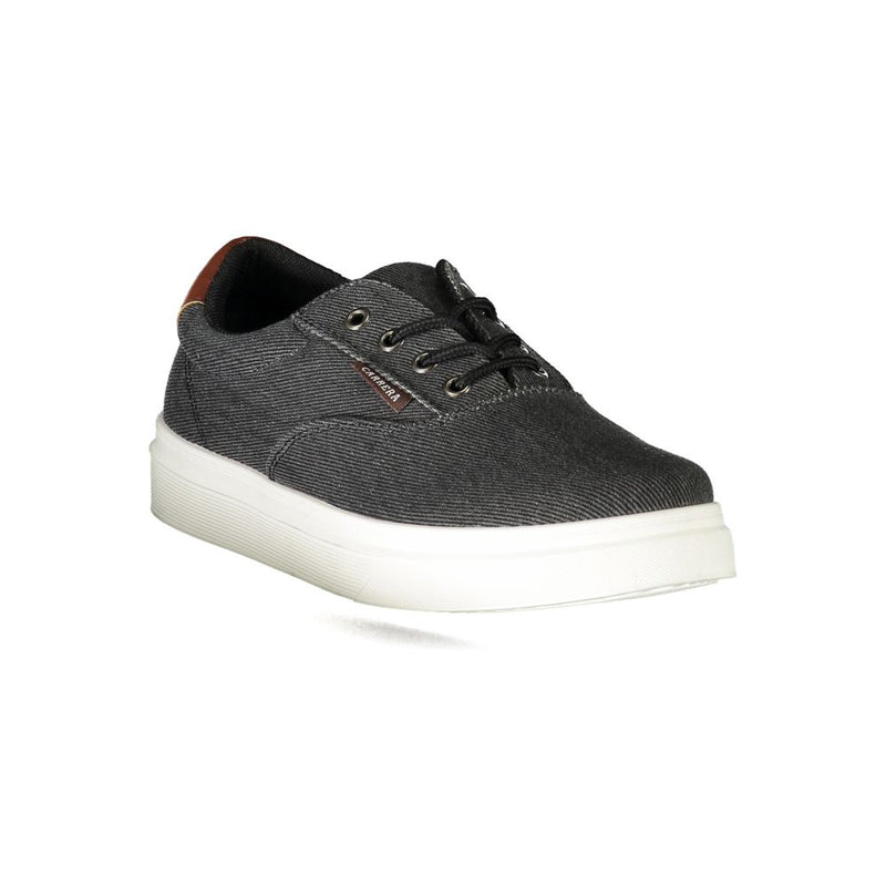 Carrera Black Polyester Sneaker - All-Day Comfort and Style