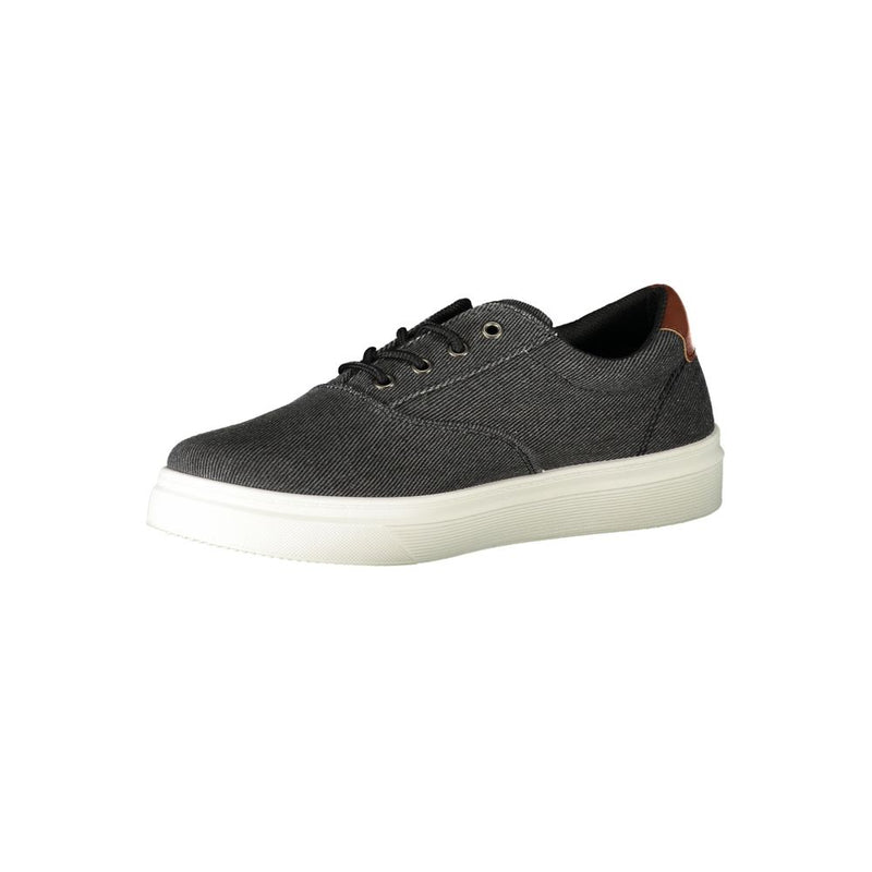 Carrera Black Polyester Sneaker - All-Day Comfort and Style