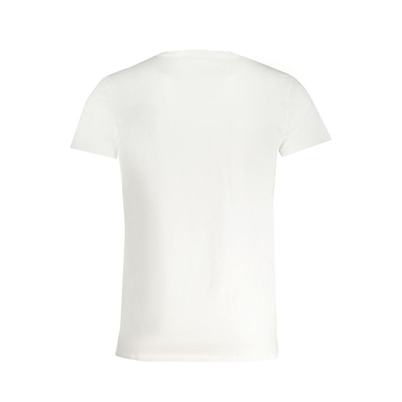 Wit katoenen T-shirt van Trussardi