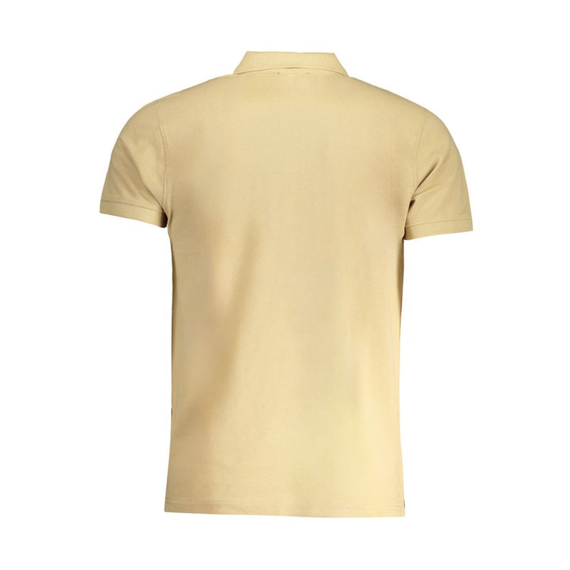 Polo en coton beige Cavalli Class