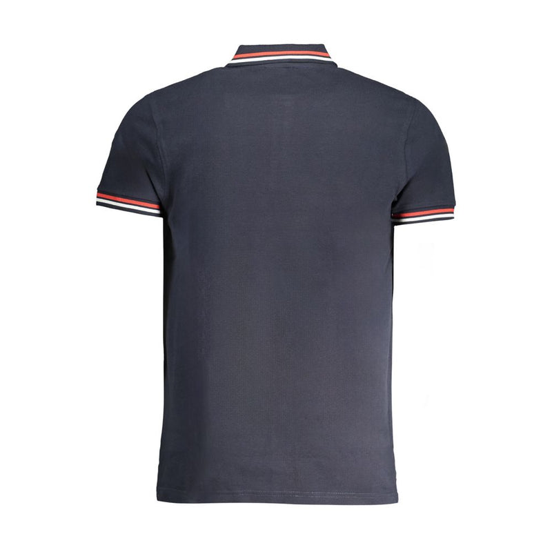 Cavalli Class Blauw Katoenen Poloshirt
