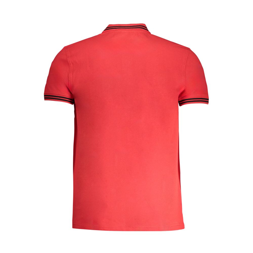 Polo en coton rouge Cavalli Class