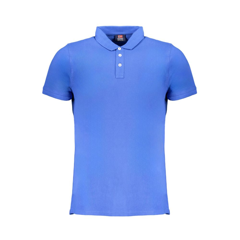 Polo en Coton Bleu Norway 1963