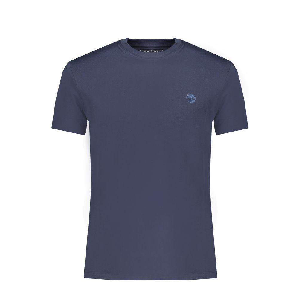 T-shirt en coton bleu pour homme Timberland