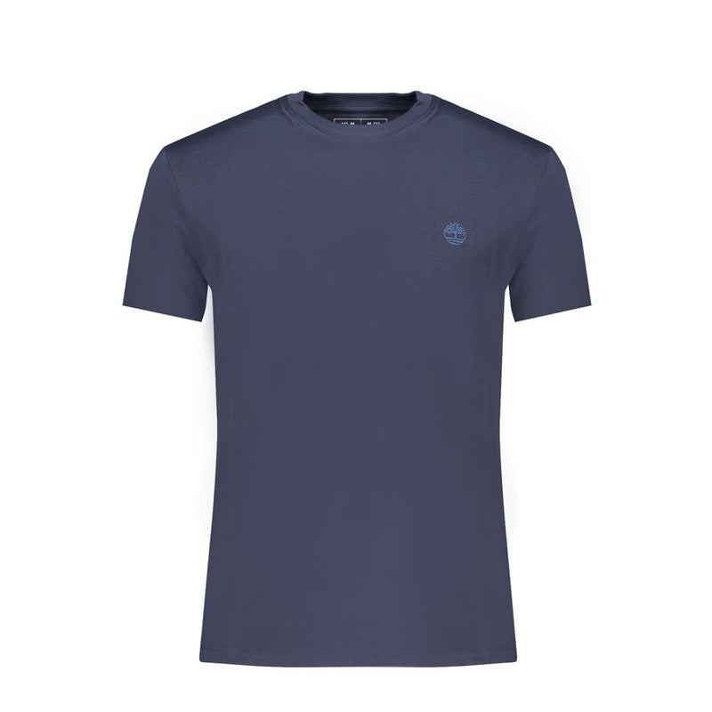 T-shirt en coton bleu pour homme Timberland