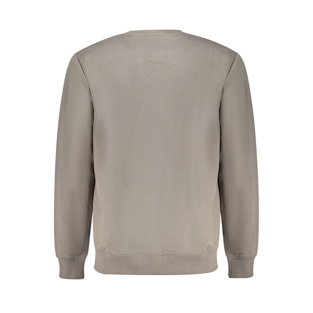 Pull en coton gris pour homme de la marque Lee